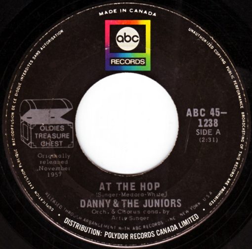 Danny & The Juniors - At The Hop (7", RE) (Near Mint (NM or M-))