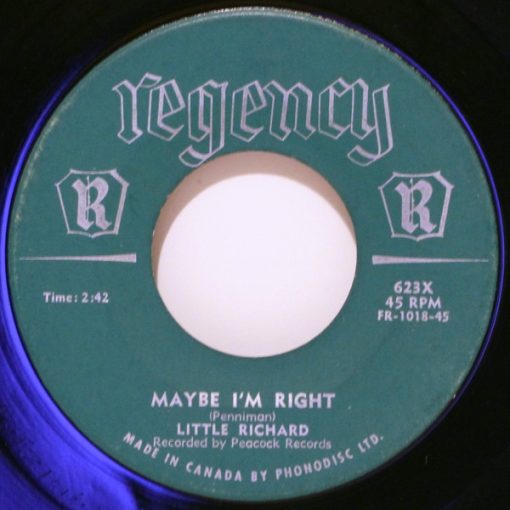 Little Richard - Maybe I'm Right / I Love My Baby (7", Single) (Near Mint (NM or M-))