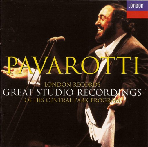 Luciano Pavarotti - London Records Great Studio Recordings Of His Central Park Program (CD, Comp) (Near Mint (NM or M-))