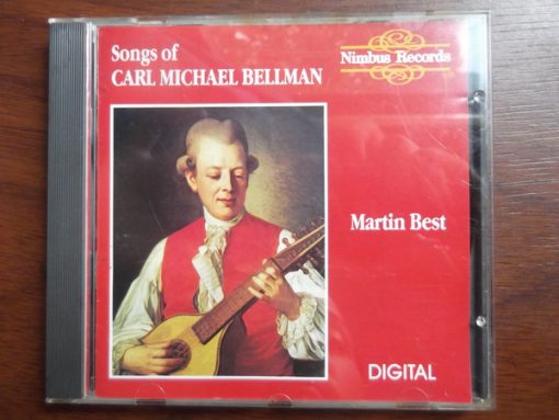 Martin Best, Carl Michael Bellman - Songs Of Carl Michael Bellman (1740-1795) Sung In English (CD) (Near Mint (NM or M-))