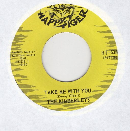 The Kimberlys - Elusive Butterfly / Take Me With You (7", Single) (Near Mint (NM or M-))