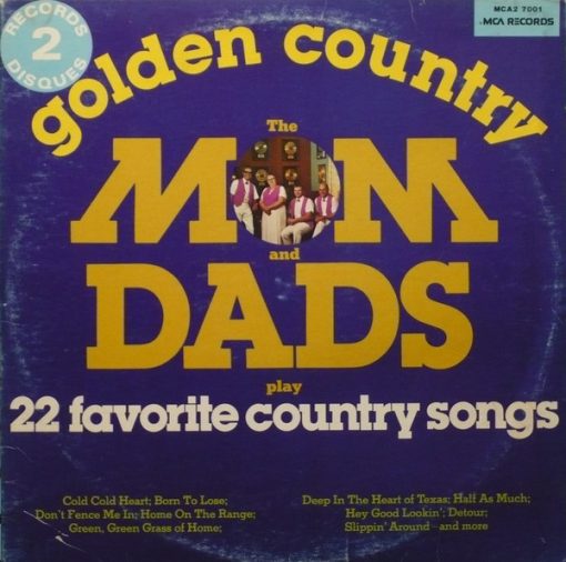 The Mom And Dads - Golden Country - 22 Favorite Country Songs (2xLP, Album, Gat) (Mint (M))