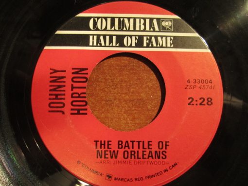 Johnny Horton - The Battle Of New Orleans / North To Alaska (7", RE) (Very Good Plus (VG+))