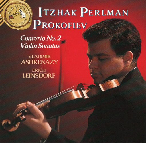 Itzhak Perlman / Vladimir Ashkenazy - Sergei Prokofiev, Erich Leinsdorf, Boston Symphony Orchestra - Concerto No. 2 / Violin Sonatas (CD, Album, Comp, RE, RM) (Near Mint (NM or M-))