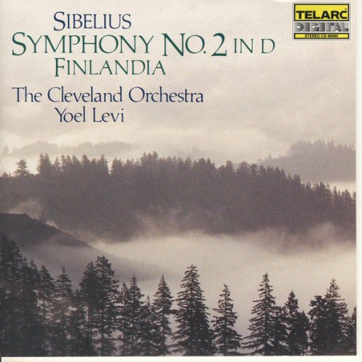 Jean Sibelius, The Cleveland Orchestra, Yoel Levi - Symphony No. 2 In D / Finlandia (CD, Album, RE) (Near Mint (NM or M-))