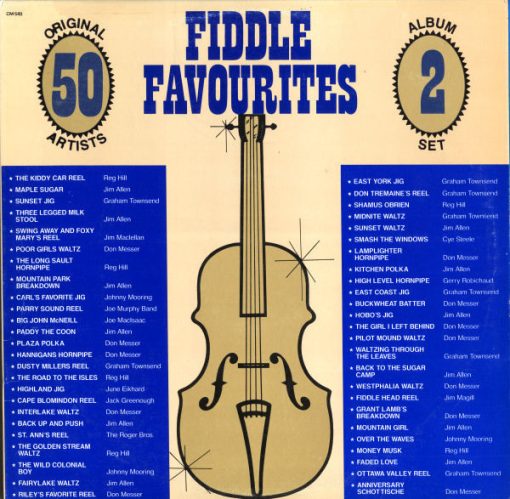 Various - Fiddle Favourites (50 Original Artists) (2xLP, Comp) (Mint (M))