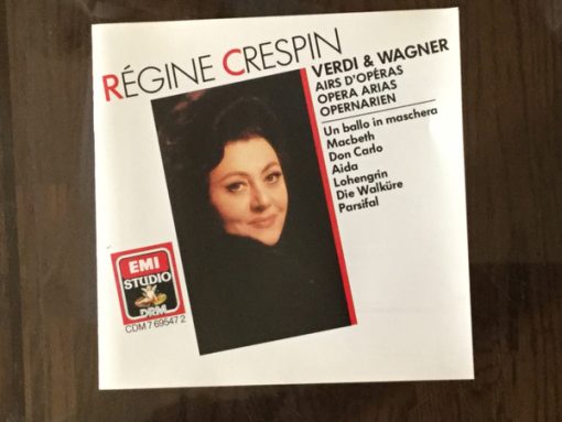 Régine Crespin / Giuseppe Verdi & Richard Wagner - Airs D'Opéras = Opera Arias = Opernarien (CD, Comp, RM) (Near Mint (NM or M-))