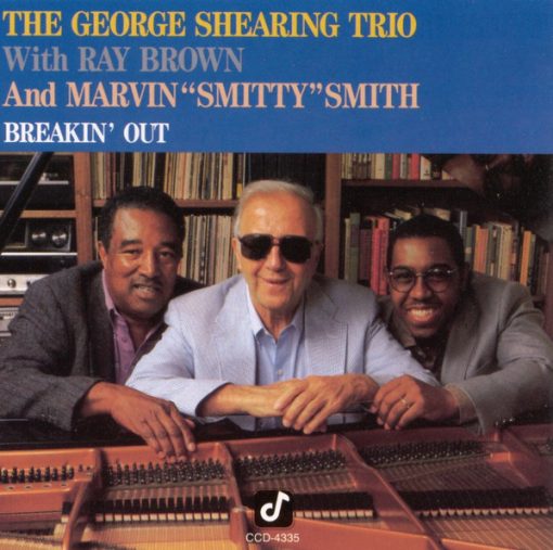 George Shearing Trio With Ray Brown And Marvin "Smitty" Smith - Breakin' Out (CD, Album) (Near Mint (NM or M-))