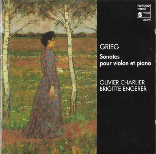 Olivier Charlier, Brigitte Engerer - Grieg Sonates Pour Violon et Piano (CD, Album) (Near Mint (NM or M-))