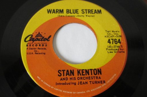 Stan Kenton And His Orchestra Introducing Jean Turner - Warm Blue Stream (7", Single) (Very Good Plus (VG+))