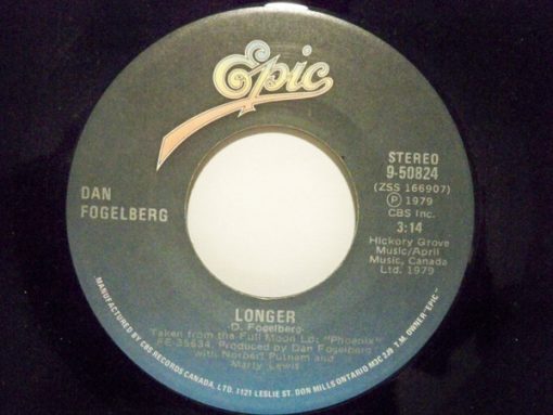 Dan Fogelberg - Longer / Along The Road (7", Single) (Near Mint (NM or M-))