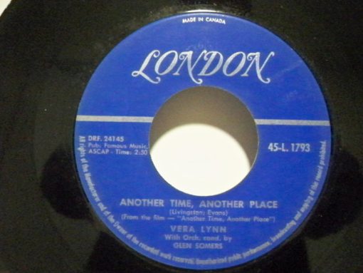 Vera Lynn - Another Time, Another Place / Seventy-Six Trombones (7", Single) (Very Good (VG))