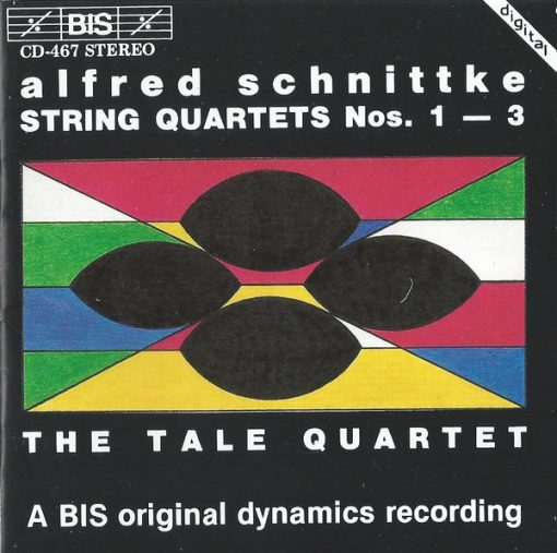 Alfred Schnittke - Talekvartetten - String Quartets Nos. 1 - 3 (CD, Album) (Near Mint (NM or M-))