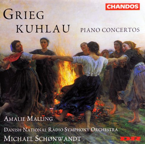 Amalie Malling, Michael Schønwandt, DR RadioSymfoniOrkestret, Edvard Grieg, Daniel Friedrich Rudolph Kuhlau - Kuhlau/Grieg: Piano Concertos (CD) (Near Mint (NM or M-))