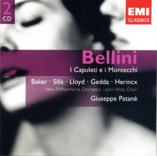 Vincenzo Bellini - Janet Baker, Beverly Sills, Robert Lloyd (4), Nicolai Gedda, Raimund Herincx, New Philharmonia Orchestra, John Alldis Choir, Giuseppe Patanè - I Capuleti E I Montecchi (2xCD, Album, RE, RM) (Near Mint (NM or M-))