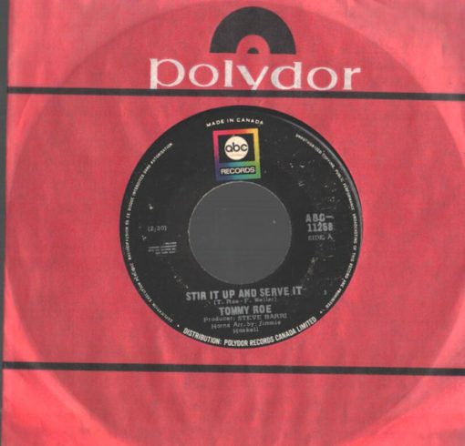 Tommy Roe - Stir It Up And Serve It (7", Single) (Near Mint (NM or M-))