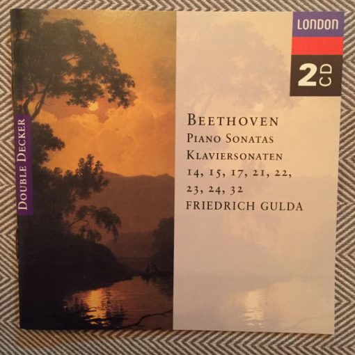 Ludwig van Beethoven, Friedrich Gulda - Piano Sonatas Nos. 14, 15, 17, 21, 22, 23, 24, 32 (2xCD, Comp, RM) (Near Mint (NM or M-))