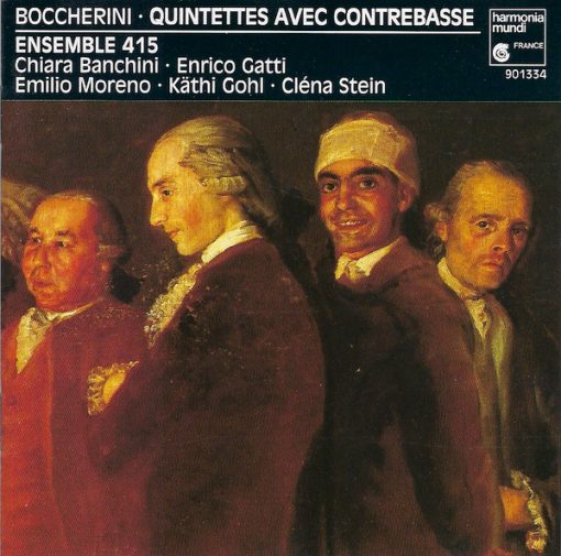 Luigi Boccherini, Ensemble 415 - Quintettes Avec Contrebasse Op. 39 (CD, Album) (Near Mint (NM or M-))