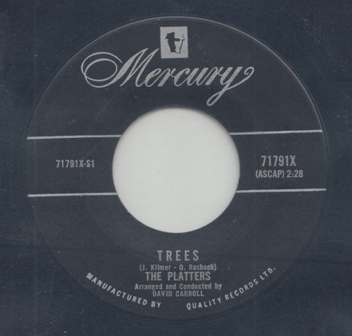 The Platters - Trees / Immortal Love (7", Single) (Near Mint (NM or M-))