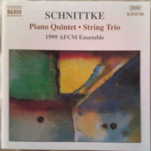 Alfred Schnittke - 1999 AFCM Ensemble - Piano Quintet • String Trio (CD) (Near Mint (NM or M-))