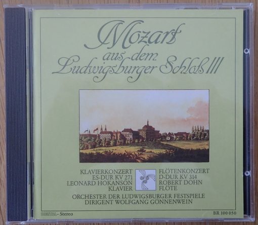 Wolfgang Amadeus Mozart - Mozart aus dem Ludwigsburger Schloß III (CD) (Near Mint (NM or M-))