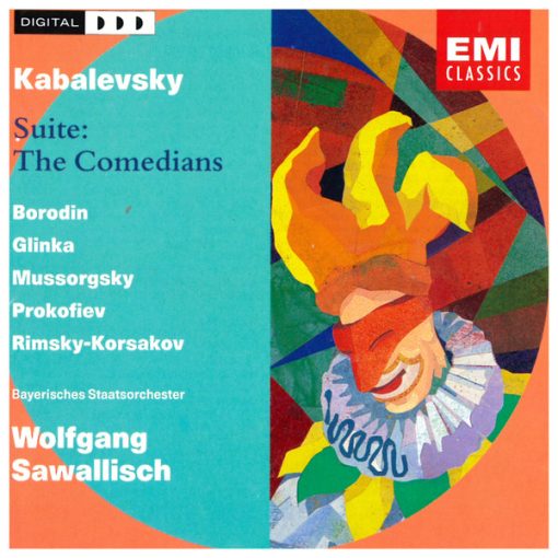 Dmitry Kabalevsky, Nikolai Rimsky-Korsakov, Mikhail Ivanovich Glinka, Alexander Borodin, Modest Mussorgsky, Sergei Prokofiev, Bayerisches Staatsorchester, Wolfgang Sawallisch - Suite: The Comedians (CD) (Near Mint (NM or M-))