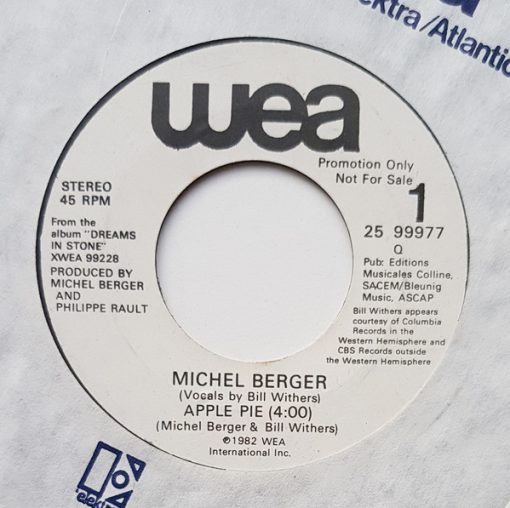 Michel Berger - Apple Pie (7", Single, Promo) (Near Mint (NM or M-))