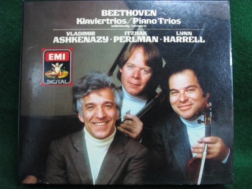 Ludwig van Beethoven / Vladimir Ashkenazy, Itzhak Perlman, Lynn Harrell - Piano Trios (Complete) / Klaviertrios (Vollstandig) (4xCD, Album) (Near Mint (NM or M-))