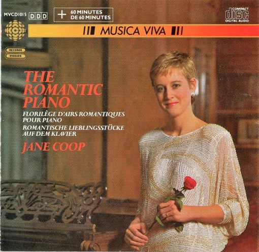 Various, Jane Coop - The Romantic Piano (CD, Album) (Near Mint (NM or M-))