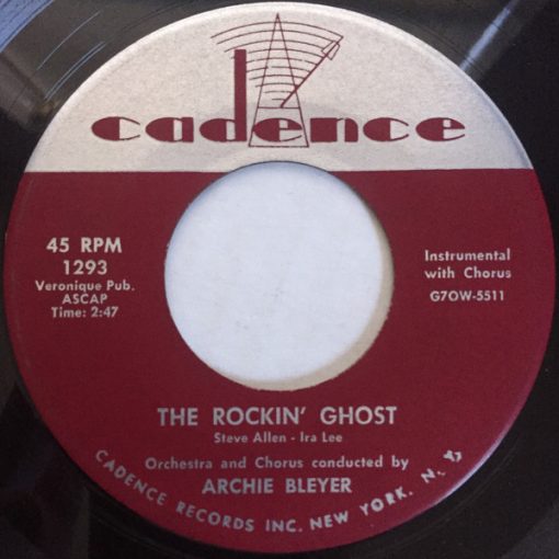 Archie Bleyer - The Rockin' Ghost / Sleep, Sleep, Daughter (7", Single) (Near Mint (NM or M-))