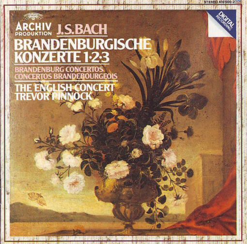 Johann Sebastian Bach - The English Concert, Trevor Pinnock - Brandenburgische Konzerte 1•2•3 = Brandenburg Concertos = Concertos Brandebourgeois (CD, Album, RE) (Near Mint (NM or M-))