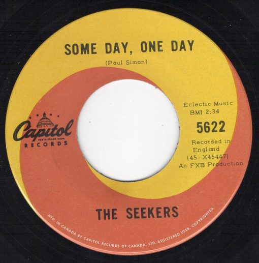 The Seekers - Some Day, One Day (7", Single) (Near Mint (NM or M-))