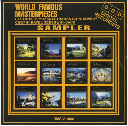 Various - World Famous Masterpieces Sampler (CD, Smplr) (Near Mint (NM or M-))