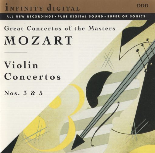 Wolfgang Amadeus Mozart - Violin Concertos Nos. 3 & 5 (CD) (Near Mint (NM or M-))