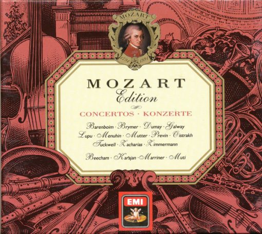 Wolfgang Amadeus Mozart - Mozart Edition - Concertos / Konzerte (4xCD, Comp) (Near Mint (NM or M-))