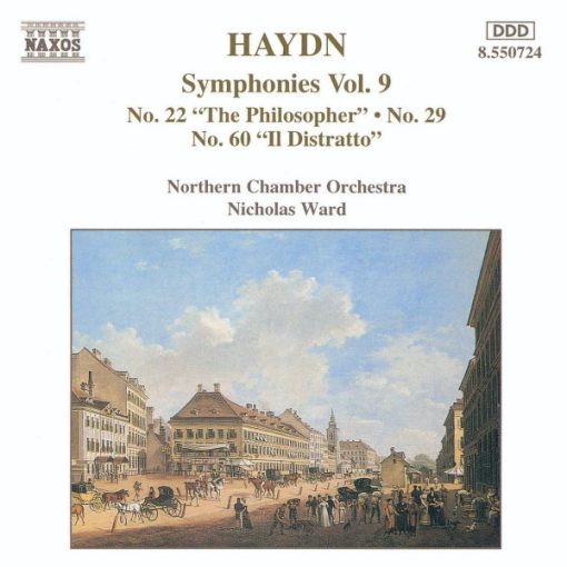 Joseph Haydn - Northern Chamber Orchestra, Nicholas Ward - Symphonies Vol. 9: No. 22 „The Philosopher”, No. 29, No. 60 „Il Distratto” (CD, Album) (Near Mint (NM or M-))