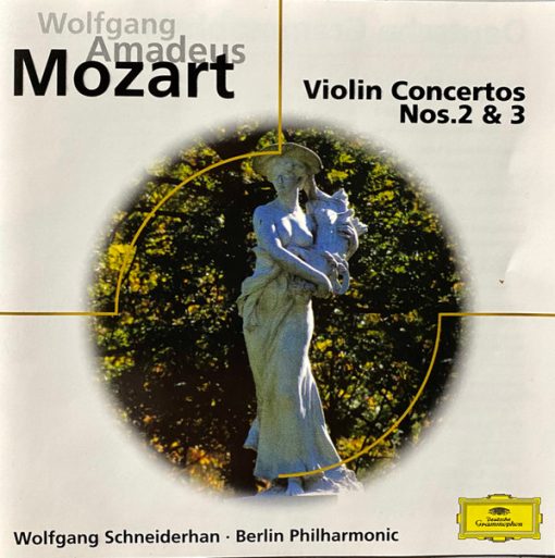 Wolfgang Amadeus Mozart – Wolfgang Schneiderhan ∙ Berliner Philharmoniker - Violin Concertos Nos. 2 & 3 (CD, Comp, RM, AMS) (Near Mint (NM or M-))