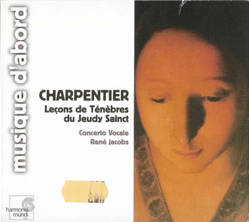 Marc Antoine Charpentier - Concerto Vocale, René Jacobs - Leçons De Ténèbres Du Jeudy Sainct (CD, RE) (Near Mint (NM or M-))