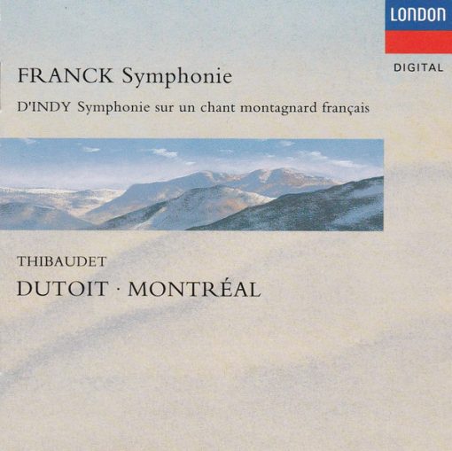 César Franck, Vincent d'Indy - Jean-Yves Thibaudet, Charles Dutoit, Orchestre symphonique de Montréal - Symphonie • Symphonie Sur Un Chant Montagnard Français (CD, Album) (Near Mint (NM or M-))