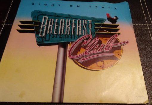 Breakfast Club - Right On Track (7", Single, Promo, Pic) (Near Mint (NM or M-))