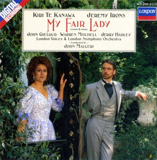 Lerner & Loewe - Kiri Te Kanawa, Jeremy Irons, John Gielgud, Warren Mitchell, Jerry Hadley, London Voices & London Symphony Orchestra, John Mauceri - My Fair Lady (CD, Album) (Near Mint (NM or M-))