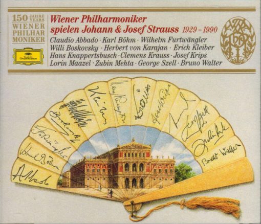 Wiener Philharmoniker, Johann Strauss Jr., Josef Strauß - Wiener Philharmoniker Spielen Johann & Josef Strauss 1929–1990 (2xCD, Album, Comp, Mono, RM) (Near Mint (NM or M-))