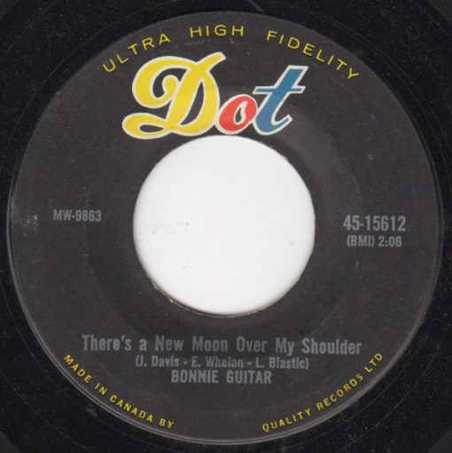 Bonnie Guitar - There's A New Moon Over My Shoulder (7") (Near Mint (NM or M-))