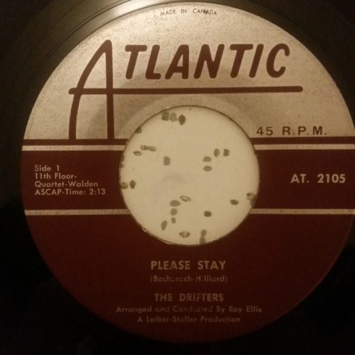 The Drifters - Please Stay (7", Single) (Very Good Plus (VG+))