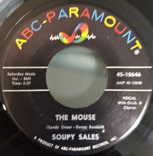 Soupy Sales - The Mouse / Pachalafaka (7", Single) (Very Good Plus (VG+))