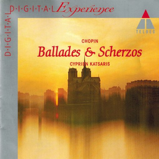 Frédéric Chopin - Cyprien Katsaris - Ballades & Scherzos (CD, Album, RP) (Near Mint (NM or M-))