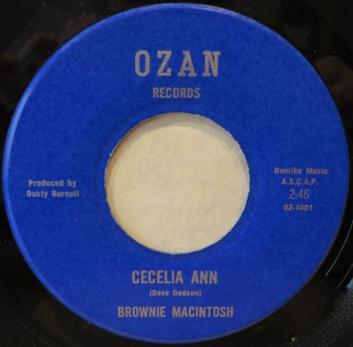 Brownie Macintosh - Cecelia Ann  (7") (Very Good Plus (VG+))