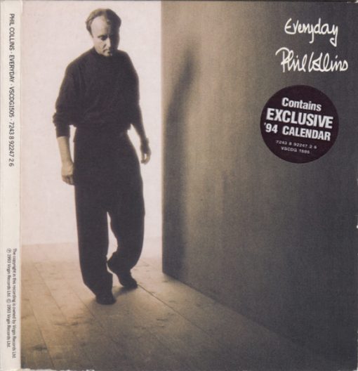 Phil Collins - Everyday (CD, Single, Dig) (Near Mint (NM or M-))