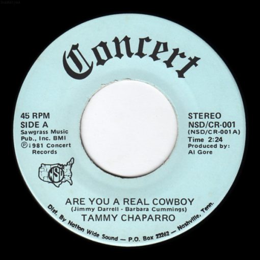 Tammy Chaparro - Are You A Real Cowboy (7") (Very Good Plus (VG+))