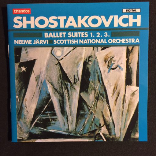 Dmitri Shostakovich - Neeme Järvi, Royal Scottish National Orchestra - Ballet Suites 1. 2. 3. (CD) (Near Mint (NM or M-))